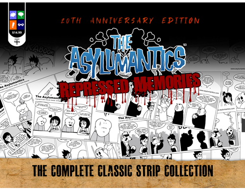 Cover of Asylumantics classic strip collection