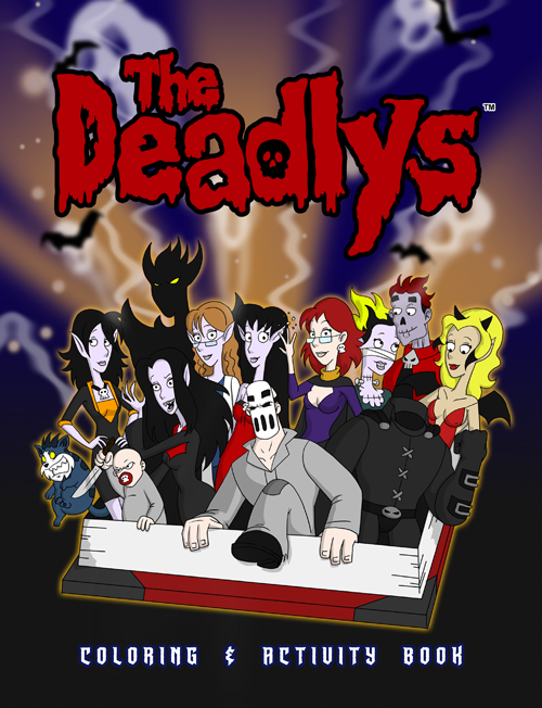 Cover of The Deadlys Coloring Book