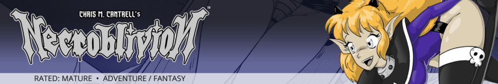 Necroblivion comics header